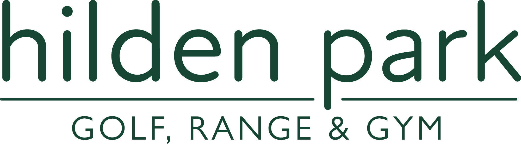 HILDEN PARK GOLF RANGE & GYM The TN card